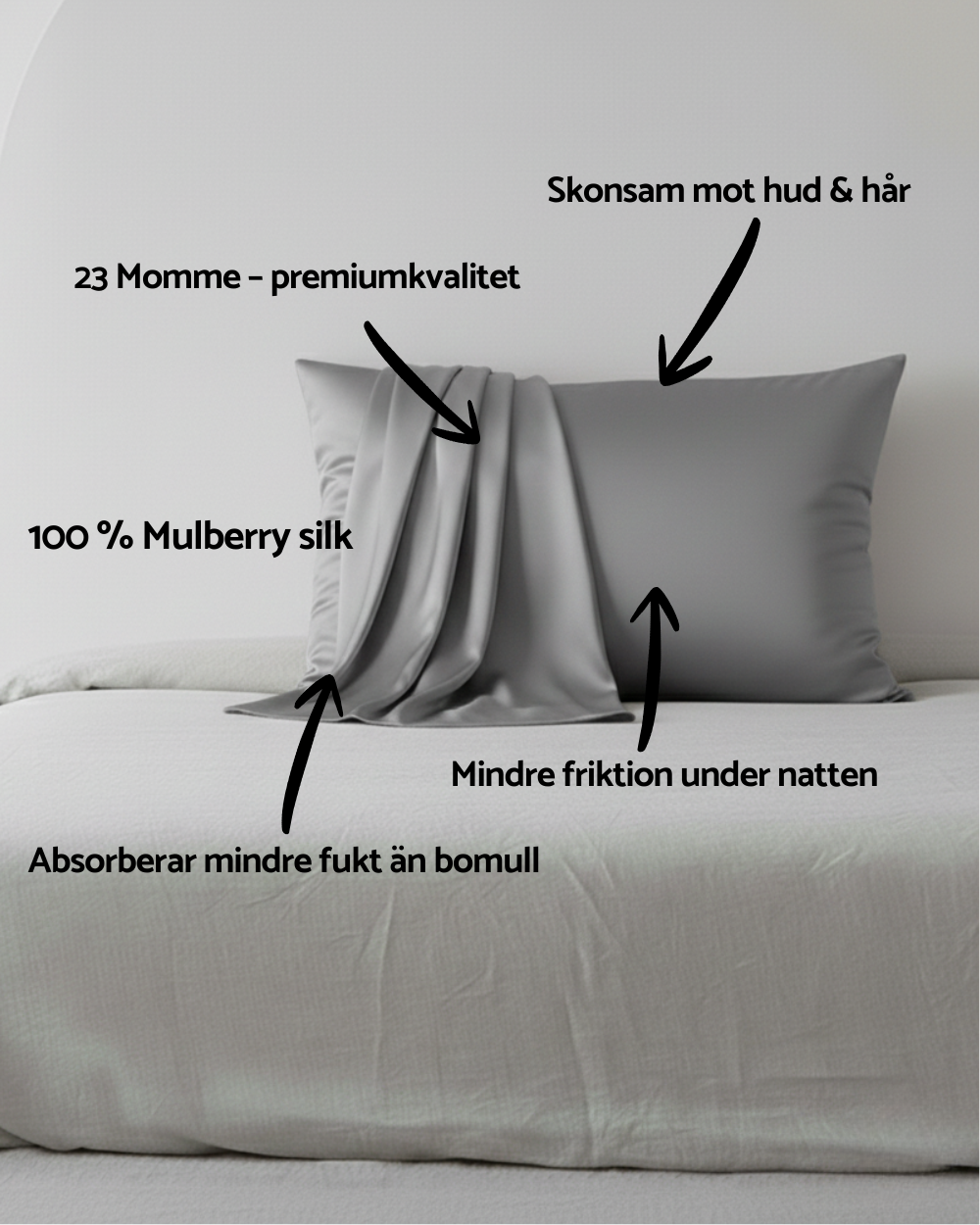 Arch Silk Pillowcase